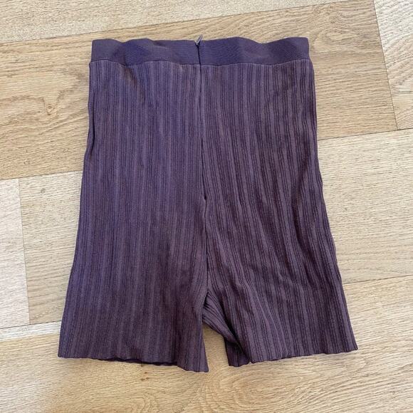 Sisters + Seekers - Colt Rib Bodycon Shorts in Brown - Picture 4 of 4